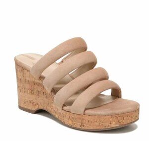 NWT Sam Edelman Women's Yuki Platform Wedge Sandal Golden Caramel